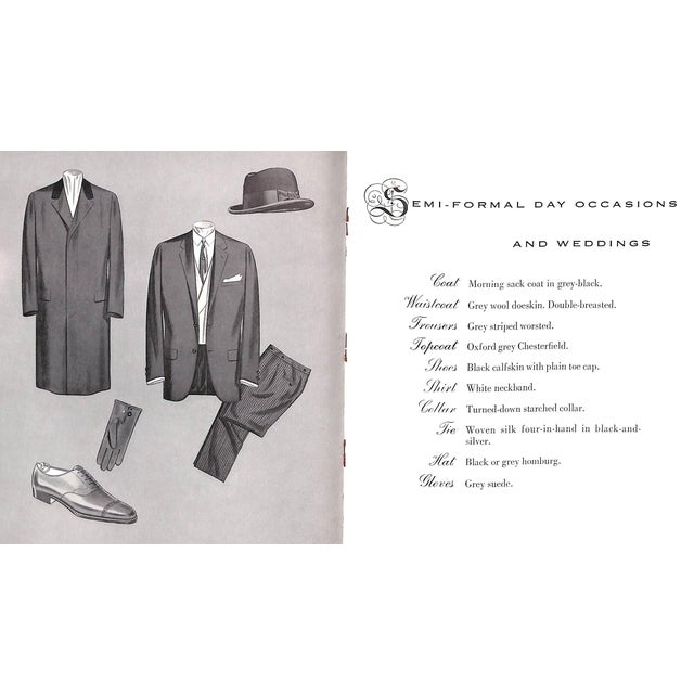 Paper Brooks Brothers Correct Wedding and Formal Attire Catalog For Sale - Image 7 of 9