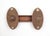 Traditional Vintage Classic Brass Oval Window Shutter Latch For Sale - Image 3 of 3