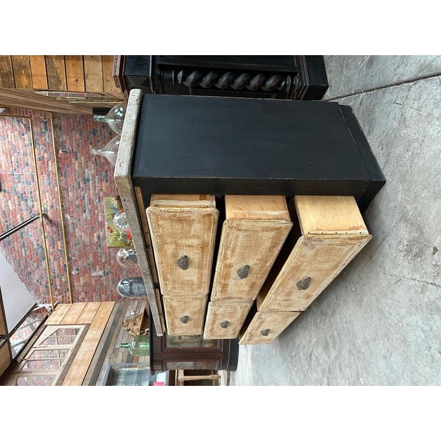 Antique 6-Drawer Cabinet For Sale - Image 8 of 16