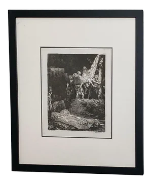 Late 18th Century Rembrandt Etching #2, by Francesco Novelli