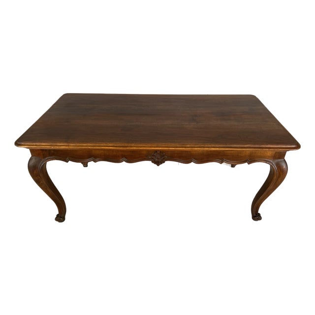 #French Louis XV Walnut Dining or Breakfast Table For Sale