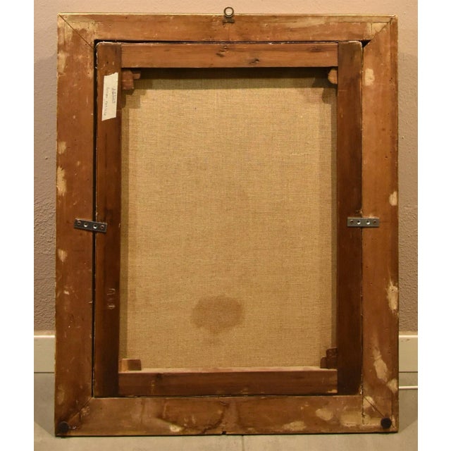 Workshop of Anton Raphael Mengs, Portrait of a Young Girl, 1750, Oil on Canvas, Framed For Sale - Image 14 of 15