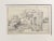 Realism 19th Century Antique Italian Graphite Landscape Drawing 1831 For Sale - Image 3 of 7