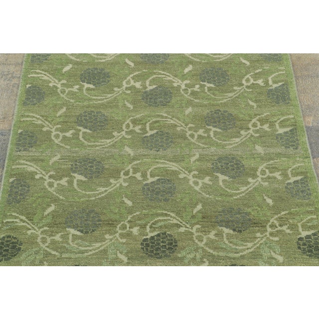 This contemporary 3x8 runner from Rug & Kilim’s Block Print Collection—an innovative line celebrating the artisanal charm...