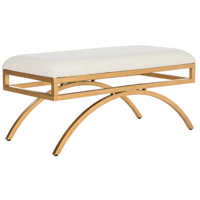 This radiant arc bench was inspired by the iconic modern pieces of Italian designer Gio Ponti. Sleek and sophisticated,...