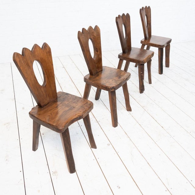 Vintage Elm Chairs, 1960s, Set of 4, in Flawless conditions. Designed 1960 to 1969 I have official proof of authenticity...
