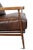 2020s Chestnut Leather Accent Chair For Sale - Image 5 of 8