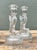 Mid 20th Century Vintage Dolphin Glass Candlesticks - A Pair For Sale - Image 5 of 12