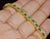 Late 20th Century Late 20th Century Certified Natural 4.90Cts vs F Diamond Emerald 18k Solid Gold Tennis Bracelet For Sale - Image 5 of 16
