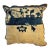 Pillow W/Antique Chinese Rug Fragment, 1'6" X 1'6" For Sale