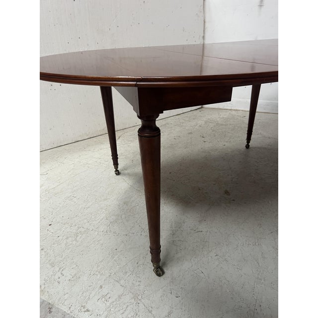 Antique Louis XVI Style Mahogany Table, 1800s For Sale - Image 14 of 17
