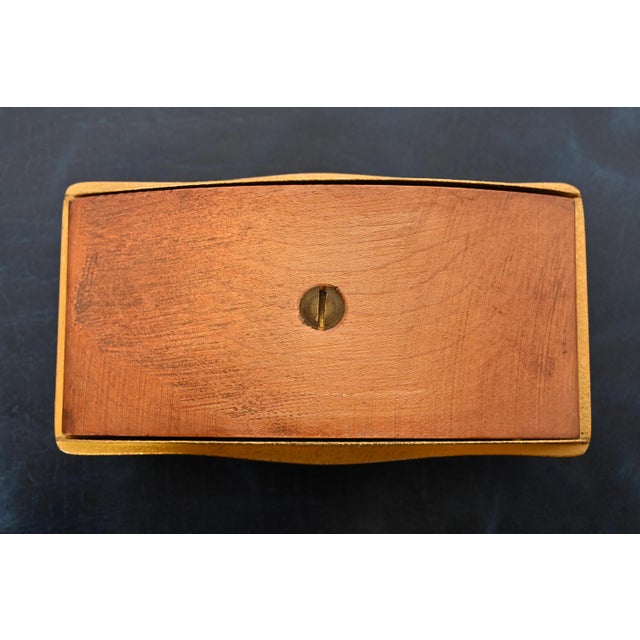 Metal Tiffany Studios New York Nautical Bronze Doré Rocker Blotter For Sale - Image 7 of 11