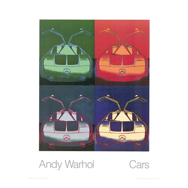 After Andy Warhol, Mercedes-Benz C111, Print For Sale