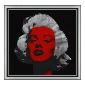Late 20th Century Marilyn Monroe Pop Art Red Oil Painting Steve Kaufman