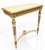 French Louis XVI Revival Painted & Parcel-Gilt Wall-Mounted Console With Disappearing Secret Drawer, Late 19th Century For Sale - Image 12 of 17