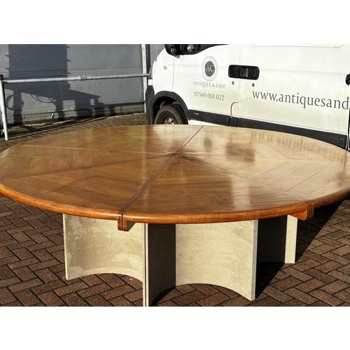 Mid-Century Modern Dining Table in Walnut For Sale - Image 18 of 18