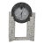 1980s Empire Art Products Faux Granite Marble Memphis Milano Style Clock For Sale