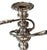 Pair of Silver Candelabras With Floral Detailing, France, Mid-20th Century. For Sale In Los Angeles - Image 6 of 11