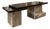 Handcrafted RhinoQuartzite/Black Porcelain Coffee Table by Wasel For Sale