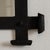 Metal Mid 20th Century France Black Iron Mirror For Sale - Image 7 of 7