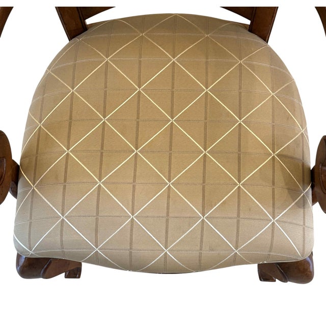 Thomasville Rivage Carved Wood Dining Chairs, Set of 6 For Sale - Image 17 of 18