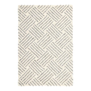 Dash & Albert by Annie Selke Layers Hooked Wool Rug, 7' 6" x 9' 6" For Sale