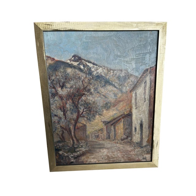 Late 19th Century Impressionist Oil Painting For Sale - Image 4 of 4