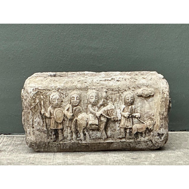 Vintage Cement Over Fiberglass Figural Planter For Sale - Image 16 of 17