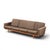 Hans Wegner Style Mid Century Danish Teak 4 Seater Sofa For Sale - Image 9 of 9