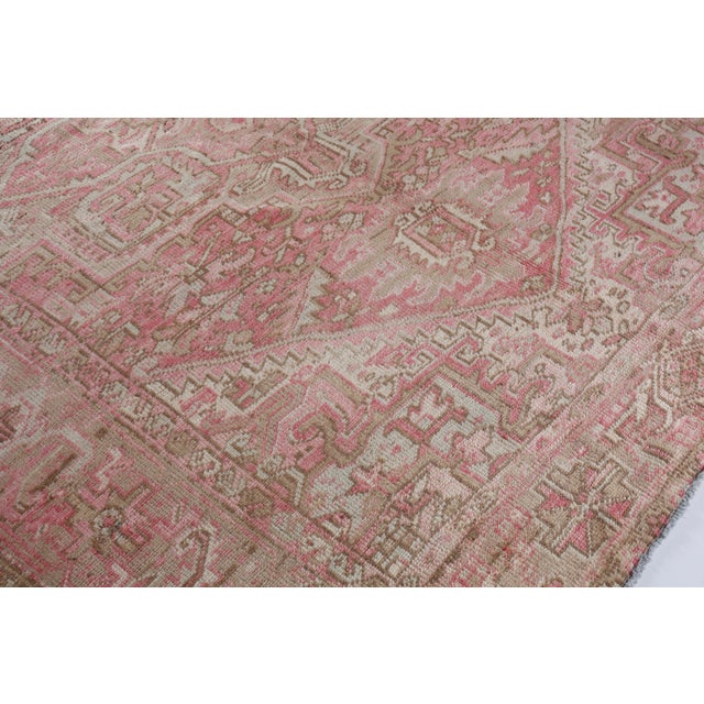 1940s 1940s Handmade Tribal Rug -6' 7'' X 8' 6'' For Sale - Image 5 of 15