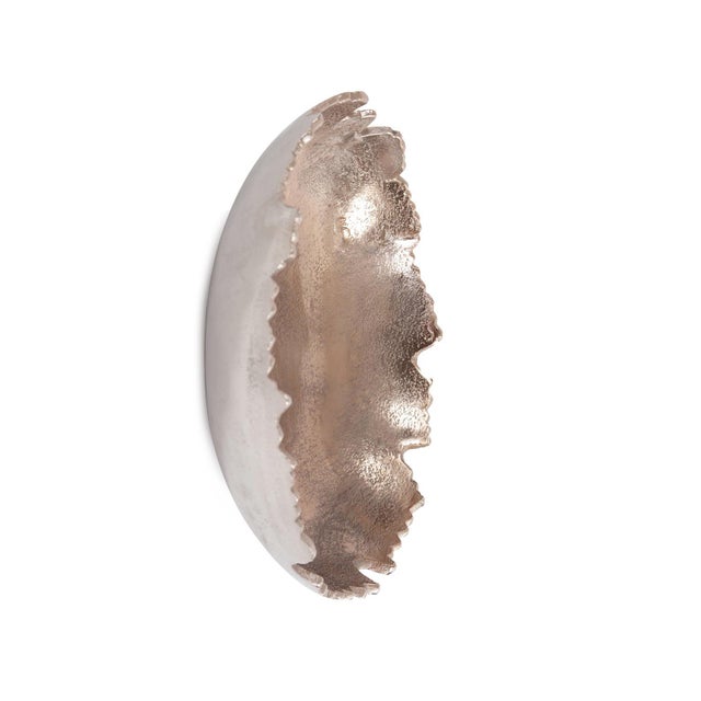 Kenneth Ludwig Chicago Copper Broken Edge Bowl / Wall Art For Sale - Image 4 of 11