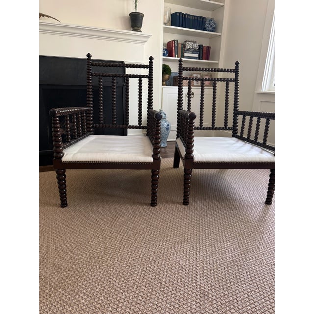 Transitional Noir Abacus Relax Chair - Set of 2 For Sale - Image 3 of 5