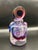 Mid 20th Century Murano-Style Multicolor Faceted Art Glass Perfume Bottle With Stopper For Sale - Image 11 of 12