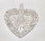 Late 20th Century Waterford Crystal Ribbed Ring Dish Heart Shape Starburst Base For Sale - Image 12 of 12
