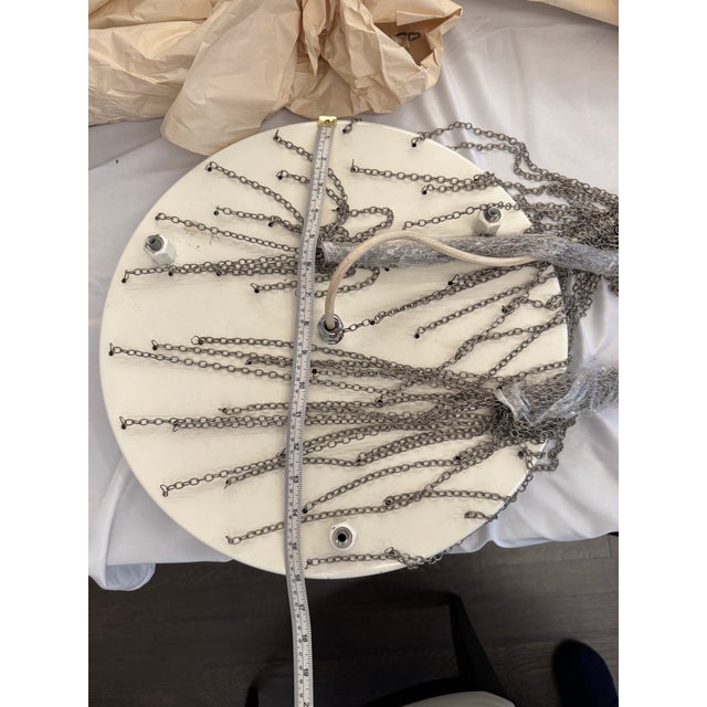1960s Venini Chandelier, Seaweed Murano Glass (Alga), Italy For Sale - Image 10 of 11