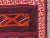 Orange Large Wool Kilim Runner Rug in Red & Black For Sale - Image 8 of 10