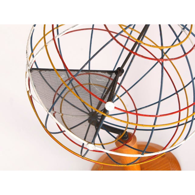 Mid-Century Modern School Globe, 1950s For Sale - Image 3 of 7