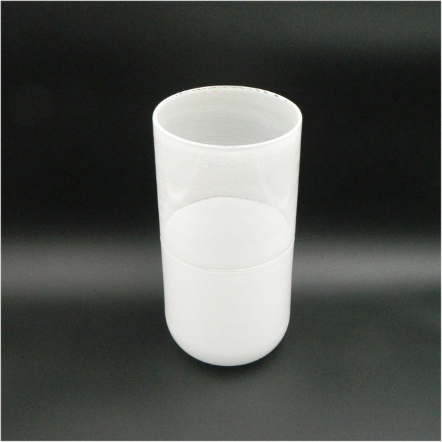 Glass Vintage Glass Vase by Tapio Wirkkala for Venini, 1990 For Sale - Image 7 of 11
