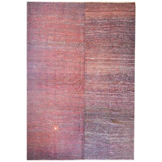 1960s Vintage Gabbeh Kilim Rug For Sale In Chicago - Image 6 of 6