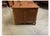 Brown Double-Sided Oak Desk, 1945 For Sale - Image 8 of 10