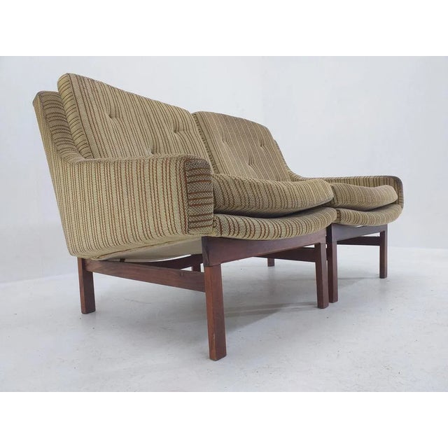 Set of Mid-Century Sofa from Two Chairs, Denmark, 1960s For Sale - Image 4 of 8