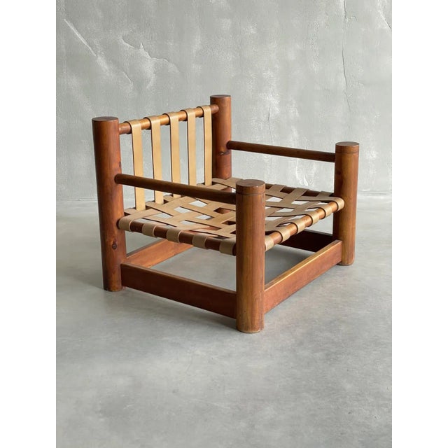 Mid-Century Modern Mid-Century Chair attributed to Miguel Fisac For Sale - Image 3 of 11