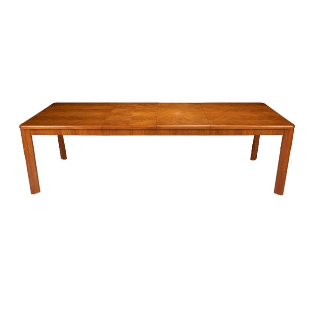 Here is a beautiful Drexel Heritage Dining Table with two leaves, this table is part of the Compatibles Collection. We...