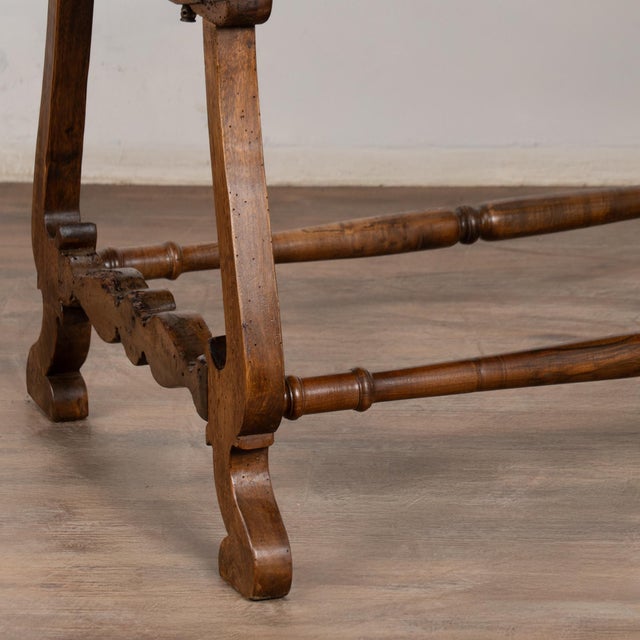 18th Century 18th Century Spanish Walnut Table or Console For Sale - Image 5 of 16