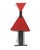Postmodern Folding Chairs With Triangular Red Seats, Set of Four Circa 1985 Italy For Sale - Image 12 of 17