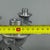 Five-Light Chrome and Metal Candlestick, 1970s For Sale - Image 9 of 11