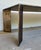 Modern Antique Brass Indoor/Outdoor Coffee Table For Sale - Image 4 of 4