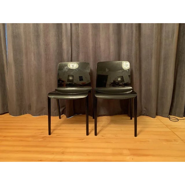 Set of Tiffany Dining Chairs by Marcello Ziliani for Casprini, Italy, 2005 For Sale - Image 11 of 11