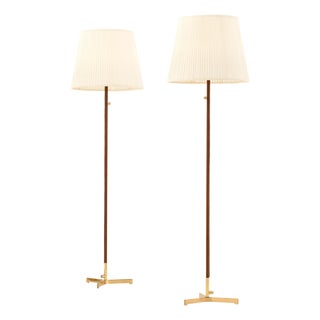 Model G-93 Floor Lamps by Hans-Agne Jakobsson, 1960s, Set of 2 For Sale