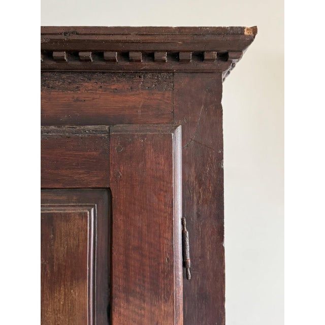 Brown 19th Century French Walnut Bonnettiele/Armoire For Sale - Image 8 of 10